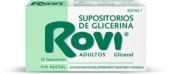 Rovi Supositorios de Glicerina Adultos 12unidades 