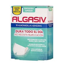 Algasiv Dentadura Superior 30 Almohadillas Adhesivas