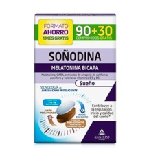 Angelini Soñodina Melatonina Bicapa 90+30 Comprimidos Gratis