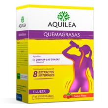 Aquilea Quemagrasas 15 Sticks Sabor Fresa