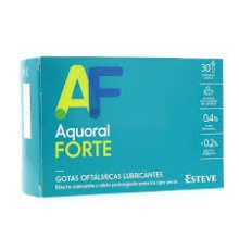 AQUORAL FORTE GOTAS OFTÁLMICAS LUBRICANTES 30 MONODOSIS X 0.5ML 