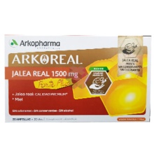 Arkopharma Arkoreal Jalea Real 1500 mg Forte Plus 20 Ampollas