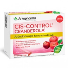 CIS-CONTROL CRANBEROLA 60 CÁPSULAS-1 MES / ARKOPHARMA