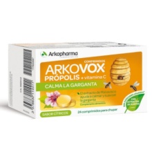 ARKOVOX CALMA LA GARGANTA 24 COMPRIMIDOS SABOR CÍTRICOS 