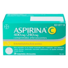 Aspirina C Efervescente 20 comprimidos