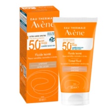 Avene Solar Fluido Facial Coloreada Sp f50 50 ml