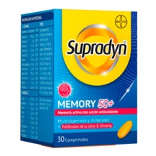 Supradyn Memoria 50+ 30 Comprimidos