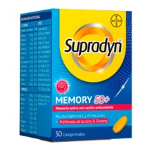 SUPRADYN MEMORIA 50+ 30 COMPRIMIDOS 