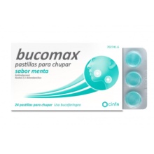Bucomax Lidocaína pastillas para chupar 