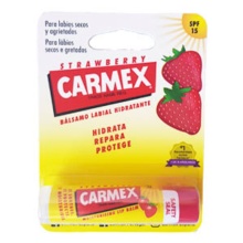 Carmex Bálsamo Labial Hidratante Barra Sabor Fresa SPF 15 