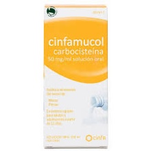 Cinfamucol Carbocisteína 50 mg 