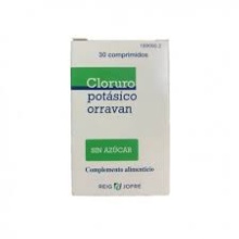 Cloruro Potásico Orravan 30 Comprimidos