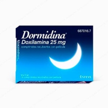 DORMIDINA DOXILAMINA 25MG 14 COMPRIMIDOS