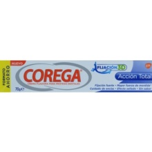 Corega Fijación 3D Acción Total sin Sabor 70g