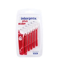 INTERPROX CEPILLO INTERPROXIMAL PLUS MINI CÓNICO TALLA 1.0 6 UNIDADES