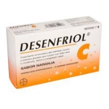 Desenfriol 10 sobres sabor naranja 