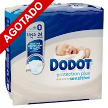 DODOT 24 UNIDADES DE PAÑALES TALLA 0 /1,5-2,5KG PROTECCIÓN PLUS