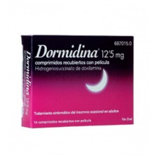 DORMIDINA DOXILAMINA 12.5MG 14 COMPRIMIDOS