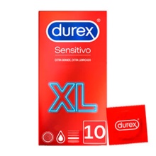 Durex Senistivo Suave XL 10 Preservativos