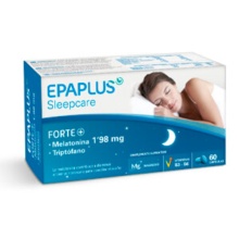 EPAPLUS SLEEPCARE FORTE MELATONINA + TRIPTÓFANO 60 CAPSULAS 