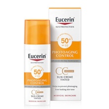 Eucerin Photoaging Control Sun Creme Facial CC Medio Spf 50+ 50 ml 
