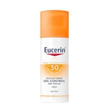 EUCERIN SUN GEL-CREMA FACIAL OIL CONTROL TOQUE SECO SPF 50+ 50ml