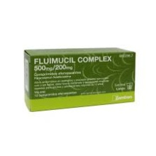 FLUIMUCIL COMPLEX 500/200 MG 12 COMP. EFERVESCENTES