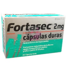 Fortasec 2mg 20 Cápsulas 