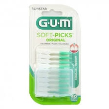 Gum 40 Soft Picks Original Regular