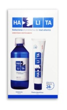 HALITA PASTA DENTÍFRICA 75ML + COLUTORIO 500ML PACK