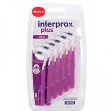 INTERPROX CEPILLO INTERPROXIMAL PLUS MAXI TALLA 2,1 6 UNIDADES