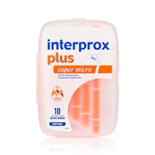 Interprox Cepillo Interproximal Plus Super Micro Talla 0.7 10 Unidades Envase Ahorro