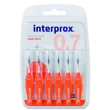 Interprox Cepillo Interproximal Super Micro Talla 0.7 6 Unitats 