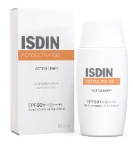 ISDIN FOTOULTRA 100 ACTIVE UNIFY FUSION FLUID FACIAL SPF50+ 50 ML.