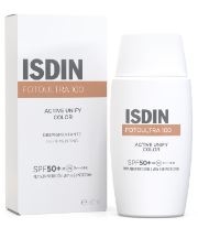 Isdin Fotoultra 100 Active Unify Fusion Fluid Color Facial Spf50+ 50 ml