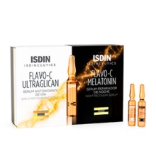 ISDIN ISDINCEUTICS FLAVO-C MELATONIN & ULTRAGLICAN 20 AMPOLLAS