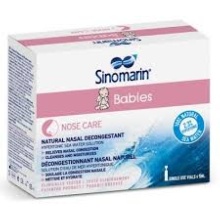 SINOMARIN BEBÉS NOSE CARE 24 VIALES MONODOSIS X 5ML 