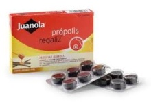 Juanola Própolis con regaliz 24 pastillas