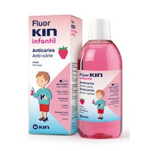 Kin Fluor Kin Infantil Anticaries Fresa 500 ml 