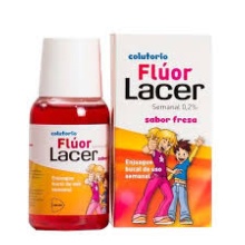 Lacer Fluór Colutorio Sabor Fresa 100ml 