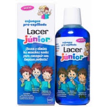 LACER JÚNIOR ENJUAGUE PRE-CEPILLADO 500ML