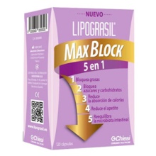 Lipograsil Max Block 5 En 1 120 Cápsulas | FarmaCosmetia | FarmaciaOnlie