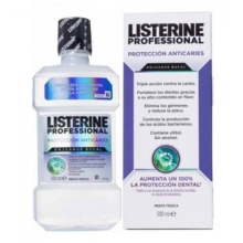 LISTERINE PROFESSIONAL PROTECCIÓN ANTICARIES ENJUAGUE BUCAL 500ML