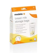 MEDELA BOLSAS PARA EL ALMACENAMIENTO DE LECHE MATERNA /25 BOLSAS