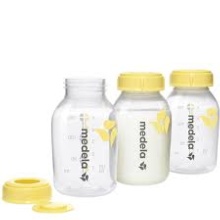 MEDELA BOTELLAS BIBERÓN PARA LECHE MATERNA 3 PIEZAS, 150ML