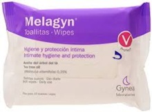 Melagyn 15 toallitas Higiene y Protección íntima