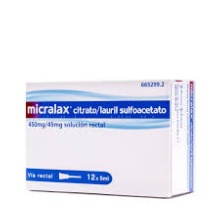 Micralax 12 Microenemas 