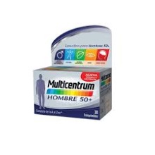 MULTICENTRUM HOMBRE 50+, 30 COMPRIMIDOS