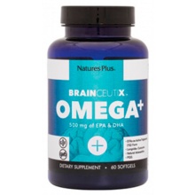 Nature's Plus BrainCeutix Omega + 60 Perlas 