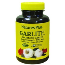 NATURE'S PLUS GARLITE 90 CÁPSULAS